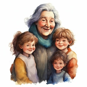 Бабушка и прабабушка в загадках для детей