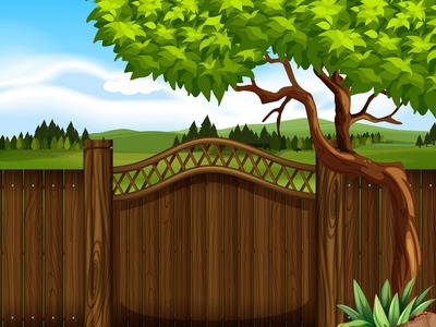 Забор, калитка, ворота в загадках для детей
