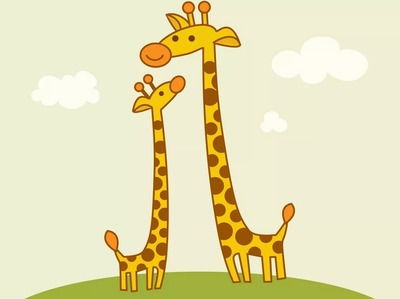 Жираф в загадках для малышей и школьников