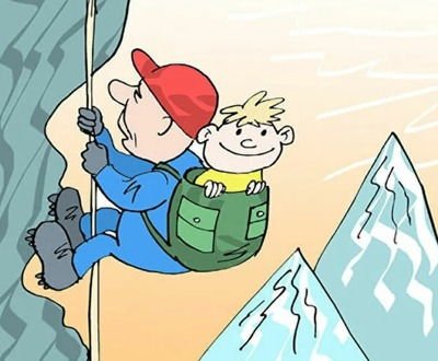 Альпинист — детские стихи про скалолазов