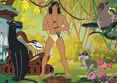 Маугли и Книга джунглей в загадках для детей